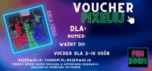 Voucher Pixeluj Mega Sala