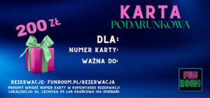 Karta podarunkowa kwota 200 zł
